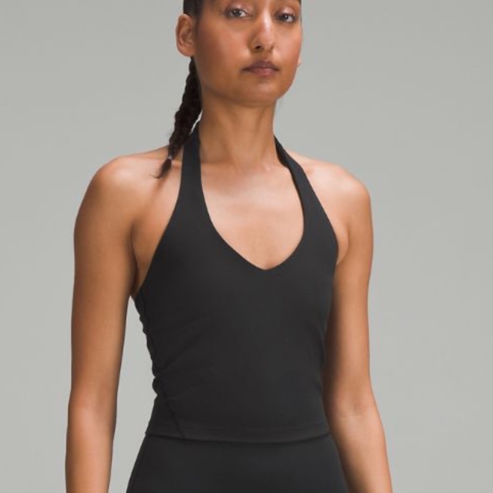 Align halter tank size 6 black